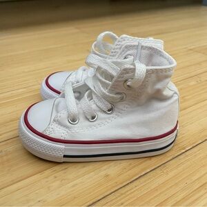 White Baby Converse